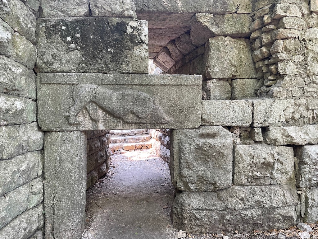 Löwentor, archäologische Stätte Butrint